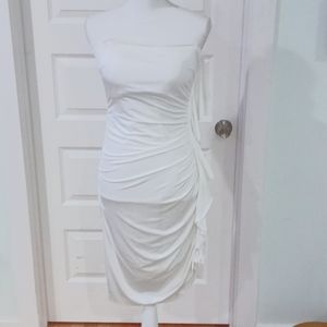 White Fitted Dress
